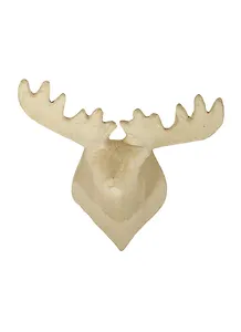 Фигурка из папье-маше Голова оленя (N018) (17х12х15,5см)