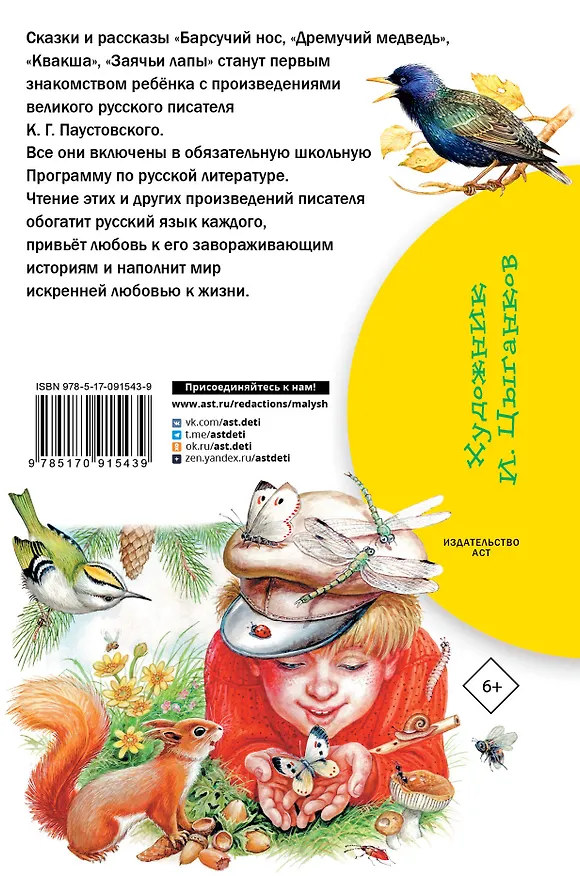 Книга Барсучий нос. Сказки и рассказы (Константин Паустовский) — 2
