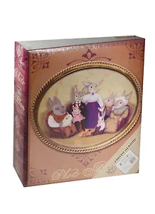 Фотоальбом 50л 26*29см Зайчики листы с клеевым покрыт. и пленкой ПВХ 38813