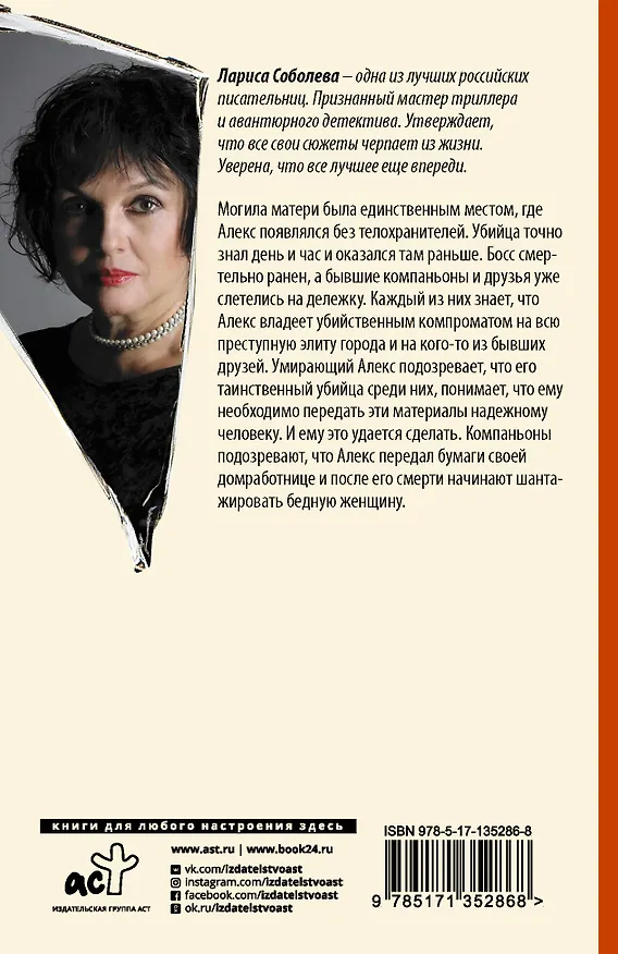 Книга Замкнутый круг обмана (Лариса Соболева) — 2