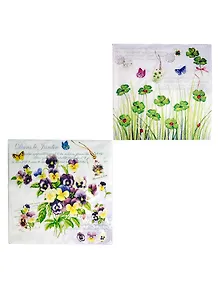 Набор салфеток для декупажа Цветы 7 (НСД2138) (2шт) (упаковка)