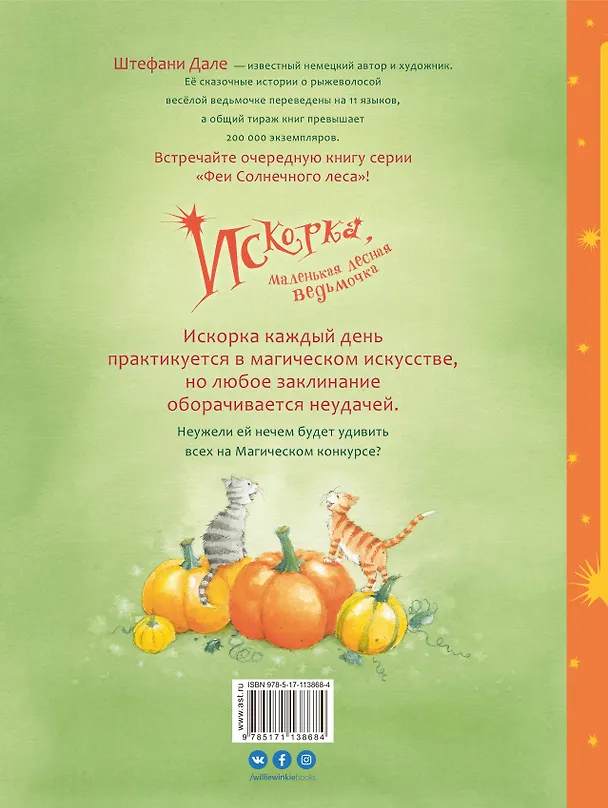 Книга Искорка, маленькая лесная ведьмочка (Штефани Дале, Ютта Лангройтер) — 2