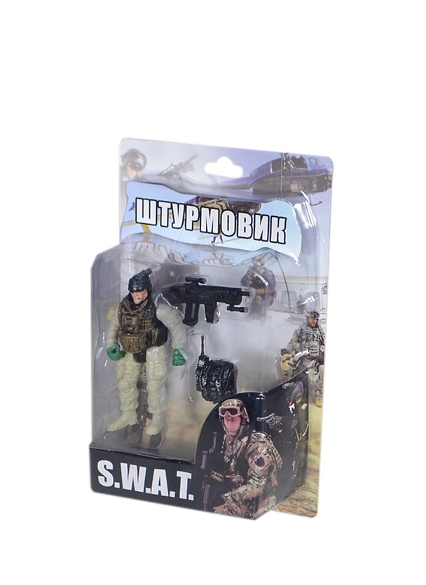Фигурка Отряд S.W.A.T. Штурмовик (BW125092-3) (+аксессуары) (3+) (блистер) 2418266 — 1