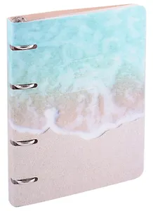 Тетрадь на кольцах в клетку Be Smart, "Nature. Прибой", 80 листов