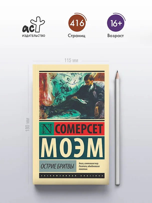 Книга Острие бритвы (Уильям Сомерсет Моэм) — 5