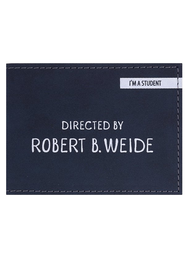 Обложка на студенческий билет «Directed by Robert B.Weide», экокожа, нубук 2980533 — 1