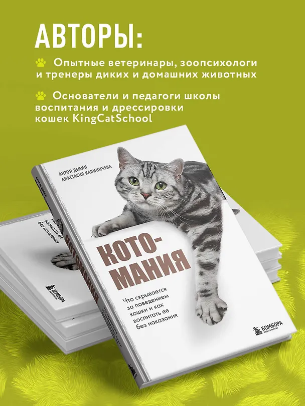 Книга Котомания. Что скрывается за поведением кошки и как воспитать ее без наказания (Антон Демин, Анастасия Калиничева) — 7