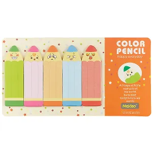 Блок для записей «Карандаши», 5 штук