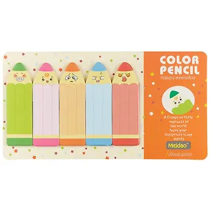 Блок для записей «Карандаши», 5 штук 2553434