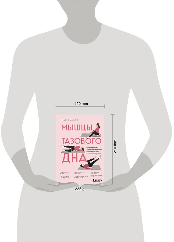 Книга Мышцы тазового дна. Почему каждой женщине нужно знать, где они находятся и как их тренировать (Марина Осокина) — 10