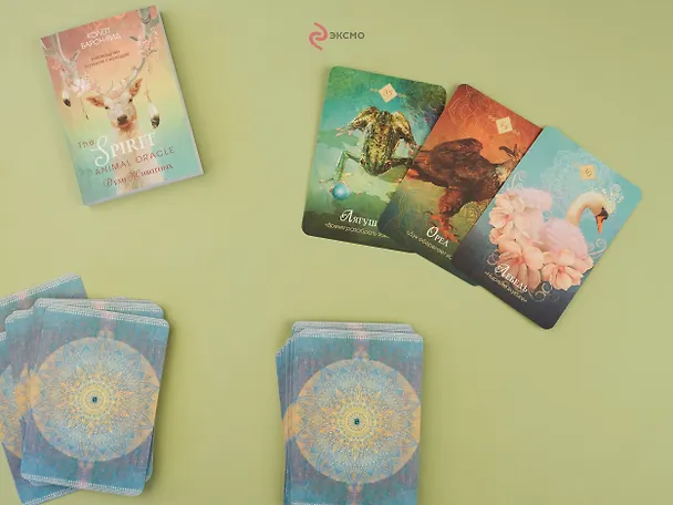 Книга The Spirit Animal Oracle. Духи животных. Оракул (68 карт и руководство в подарочном оформлении) (Колетт Барон-Рид) — 10