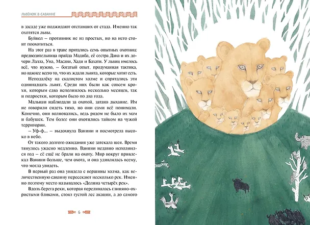 Книга Львёнок в саванне (Ли Хён) — 12