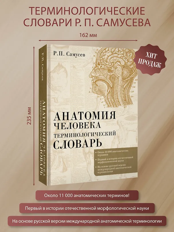 Книга Анатомия человека.Терминологический словарь (Рудольф Самусев) — 5