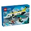 60465 Конструктор детский LEGO City Самолет скорой помощи, 403 деталей, возраст 6+ — 3165450 — 3