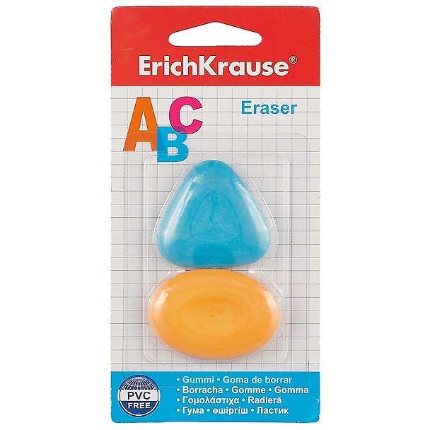 Ластик «ABC», Erich Krause, 2 штуки 239170 — 1