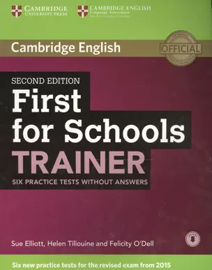 First for Schools Trainer 2Ed Tests w/o Ans +D Rev Exam 2015 — 2566360 — 1