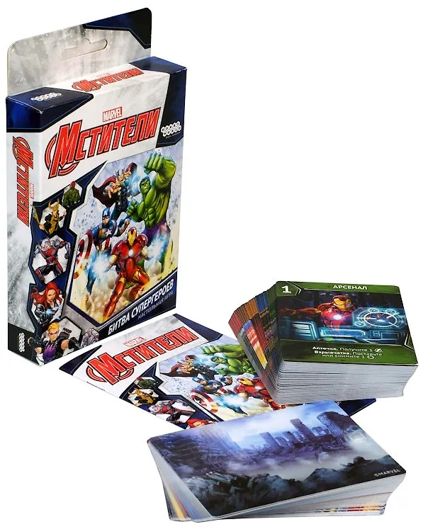 Настольная игра Мстители: Битва супергероев, Hobby World 2748182 — 2