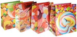 Пакет подарочный бумажный "Карамелька", А4