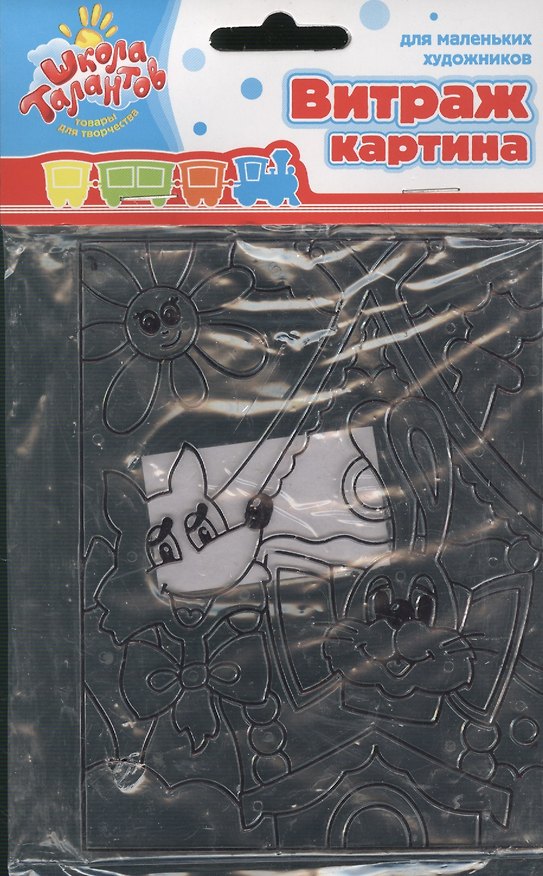 Витраж картина Теремок (468962) (64S-82224) (упаковка) 2372073 — 1