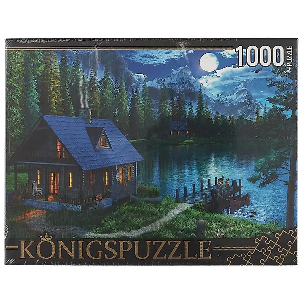 Пазл Königspuzzle 1000 эл.68,5*48,5см. Лунное озеро МГК1000-6461 2621579 — 1