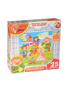 Макси Пазл Сказки Кот в сапогах (Умные игры) (52058) (25 эл.) (300х300) (3+) (коробка)