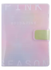 Записная книжка А6 80л лин. "Mood" в ПВХ-обложке, тонир.внутр.блок, ассорти