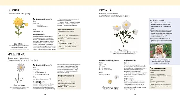 Книга Цветочная вышивка. Природные сюжеты для гармонии и релаксации (Сью Гарднер) — 2