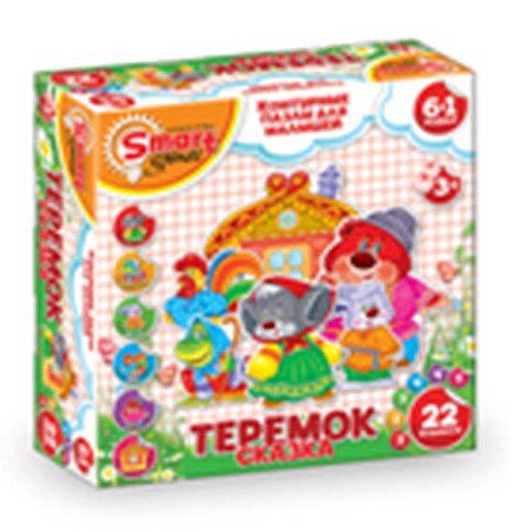 Контурные пазлы для малышей Сказка Теремок (Smart games) (52011) 2290102 — 1