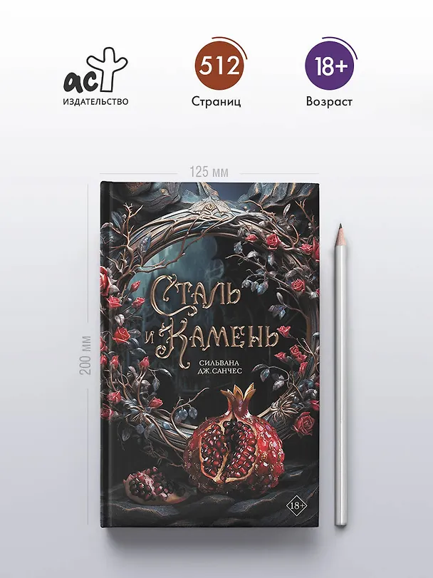 Книга Сталь и камень (Сильвана Дж. Санчес) — 5