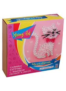 Набор для творчества StringArtLab Кошка