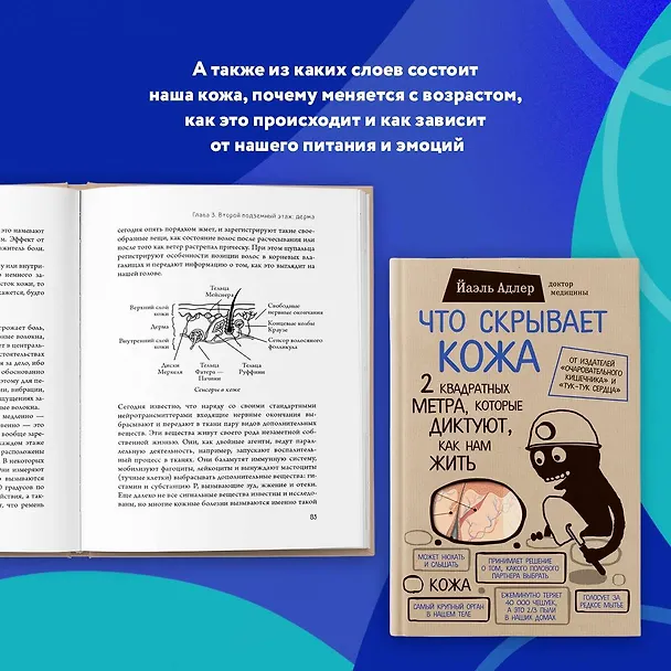 Книга Что скрывает кожа. 2 квадратных метра, которые диктуют, как нам жить (Йаэль Адлер) — 11