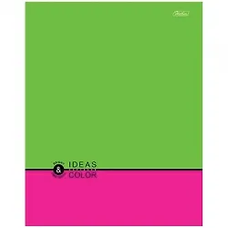 Тетрадь 48л кл. "Ideas Color" неон, офсет, ассорти, Hatber