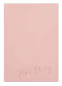 Ежедневник недат. А5 128л. "Rose Quartz" 7БЦ, мат.лам, блинт.тисн, тонир.блок