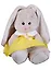 Игрушка мягкая Budi Basa, Зайка Ми в желтом платье в горошек (малыш) 15см SidX-211 — 2631053 — 1