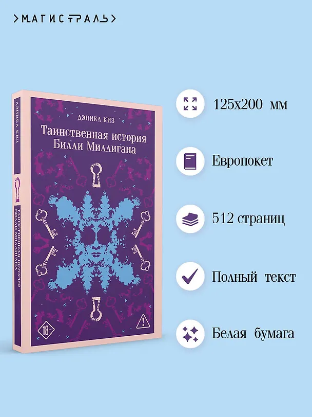 Книга Таинственная история Билли Миллигана (Дэниел Киз) — 6