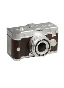 Копилка Фотоаппарат темно-коричневая (003912)
