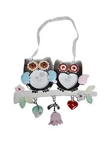 Фоторамка Совы со стразами (17х13) (363-273)