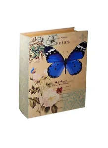 Сувенир, Шкатулка-книга Бабочка с розами (24*18,3*6)