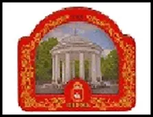 ГС магнит объемный дерево Пермь Ротонда 7,5*6,5 см 445977, шт