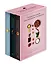Комплект "Изысканная коллекция гурмана" из 3 книг. Пудровый футляр — 3131250 — 1