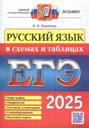 ЕГЭ 2025. Русский язык в схемах и таблицах. Орфография. Морфология. Синтаксис и пунктуация. Словообразование. Языковые нормы — 3057047 — 1