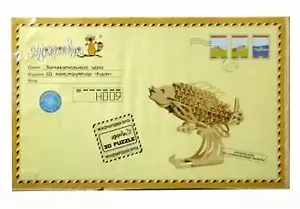 Игра, Mapacha, Пазлы трехмерные Карп