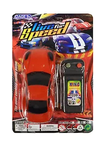 Машина на пульте (505-1) (B1129160) (192107) (цв. в ассорт.) (3+) (блистер) (в кор. 4х108шт)