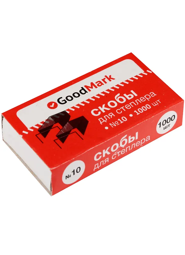 Скобы №10 1000шт 240831 — 1