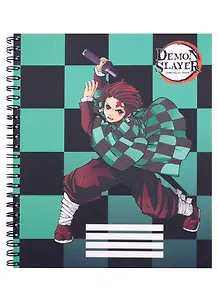 Тетрадь в клетку Demon Slayer, Tanjiro Kamado V1, 96 листов