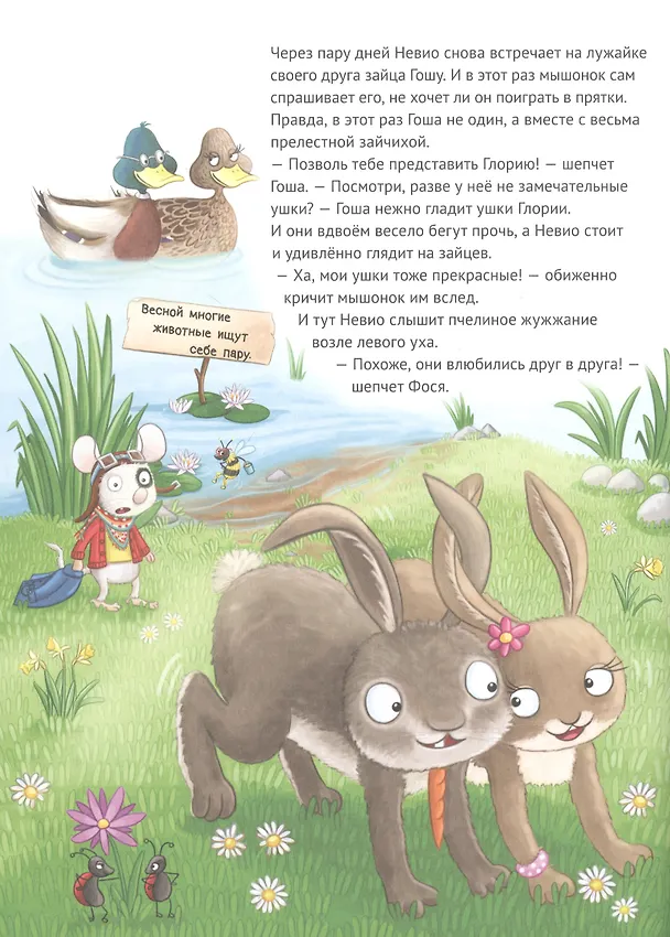 Книга Умный мышонок Невио. Почему желтеют листья, цветы становятся фруктами, а птицы улетают на юг? (Маттиас фон Борнштедт) — 3