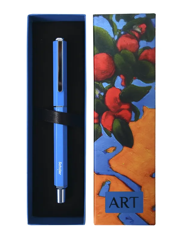 Шариковая ручка синяя, «ART. Исматов Б. Под яблоней», Schiller 3111170 — 5
