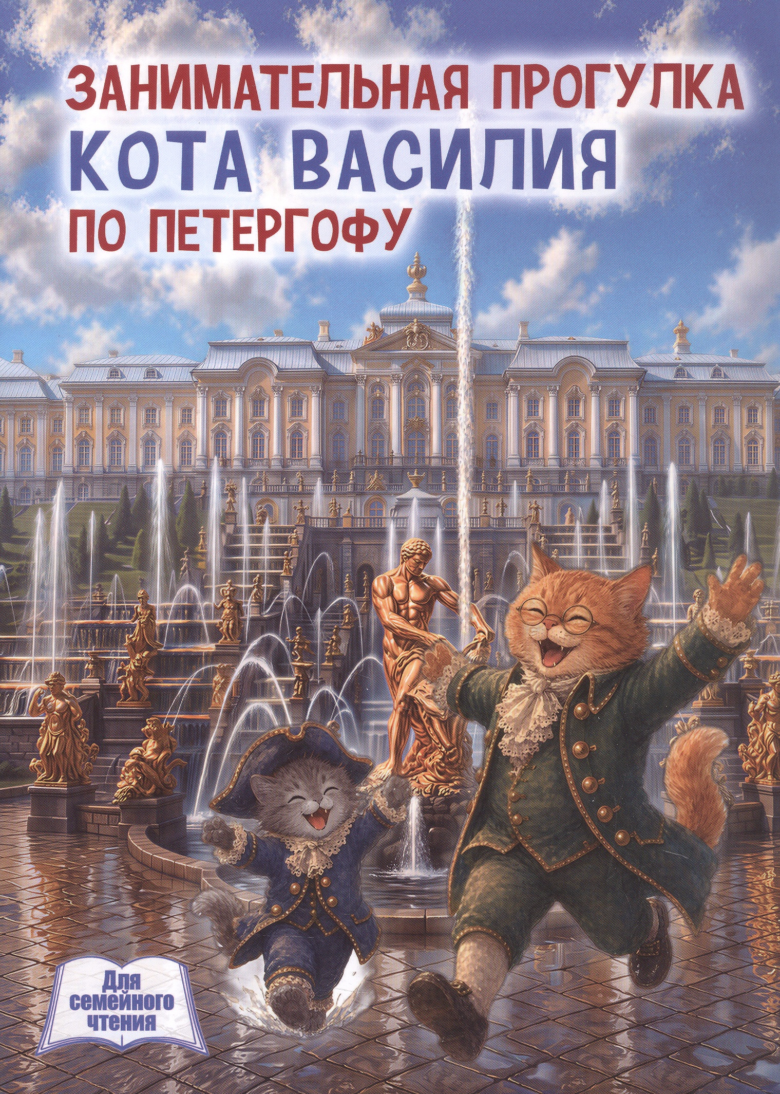 Занимательная прогулка кота Василия по Петергофу