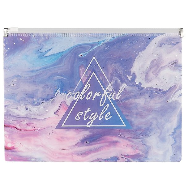 Папка на молнии А5 «Colorful style violet» 247937 — 1