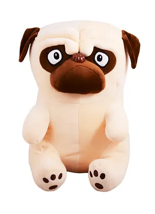 Мягкая игрушка сердитый Мопс (50х35) 2787529